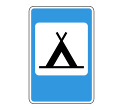 Дорожный знак 7.10 Кемпинг